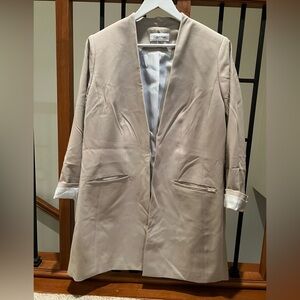 Calvin Klein Blush Oversized Blazer